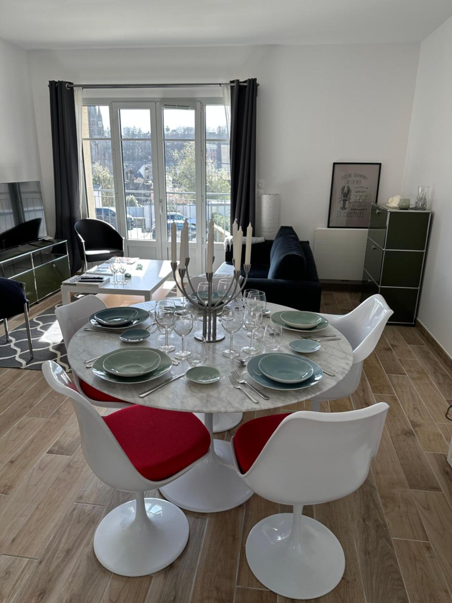 Appartement Design X - Hyper Centre - Parking Prive - Quimper Exterior foto